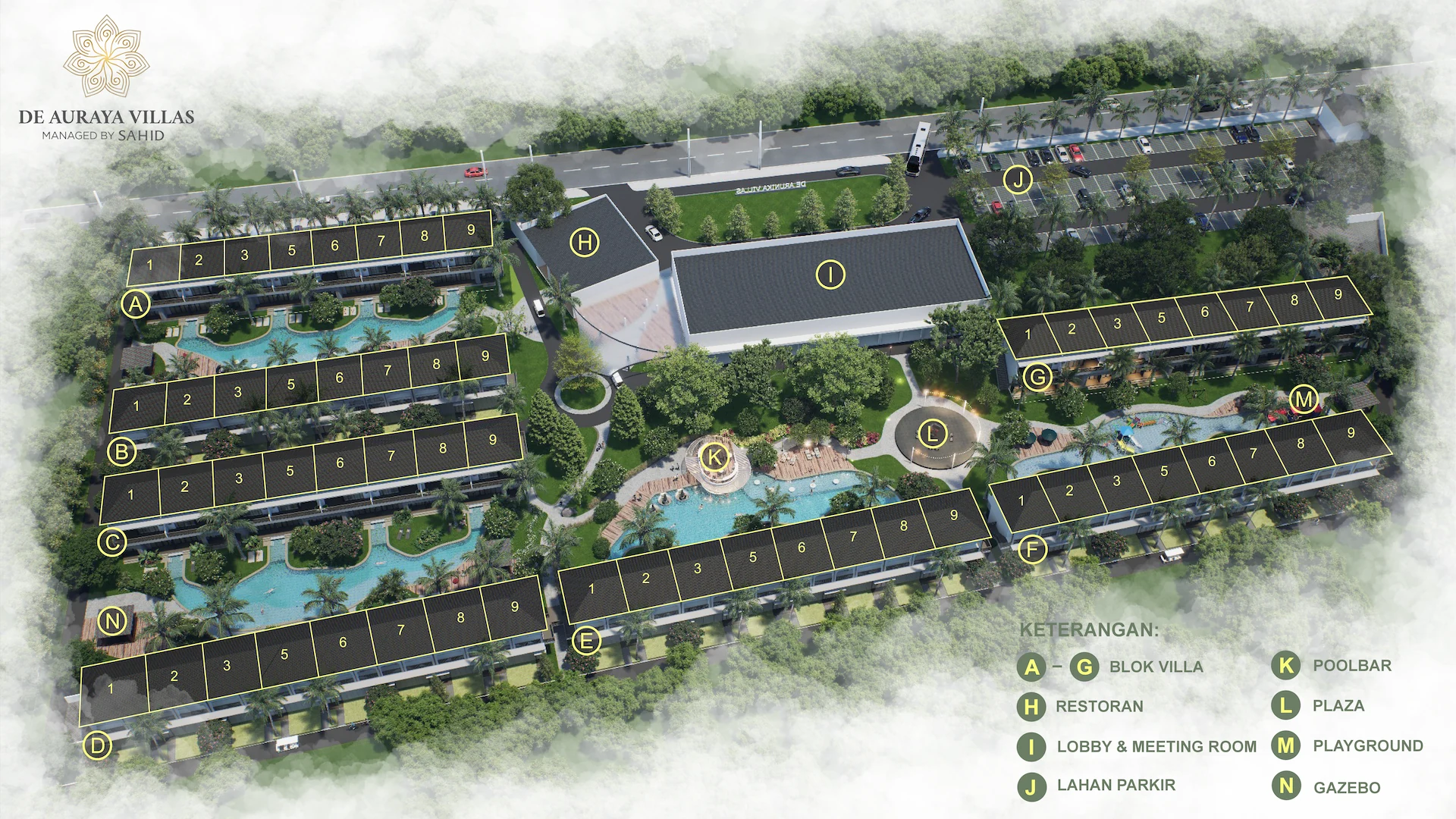 Site Plan with Legend